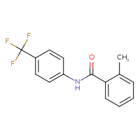 Chemical structure of 2-methyl-N-[4-(trifluoromethyl)phenyl]benzamide - CSSB00046245912