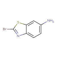 Chemical structure of 2-bromo-1,3-benzothiazol-6-amine - CSSB00010253933