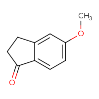 Chemical structure of 5-methoxy-2,3-dihydro-1H-inden-1-one - CSSB00011215323
