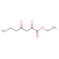 Chemical structure of ethyl 2,4-dioxoheptanoate - CSSB00000736535