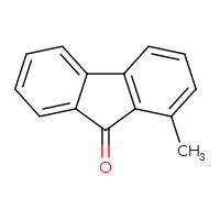 Chemical structure of 1-methyl-9H-fluoren-9-one - CSSB00009835489