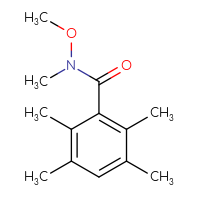 Chemical structure of N-methoxy-N,2,3,5,6-pentamethylbenzamide - CSSB04796698789