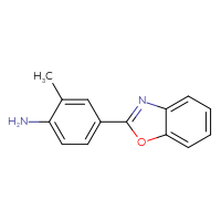 Chemical structure of 4-(1,3-benzoxazol-2-yl)-2-methylaniline - CSSB00000612835
