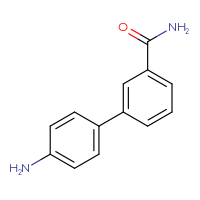 Chemical structure of 4'-amino-[1,1'-biphenyl]-3-carboxamide - CSSB00010568943