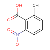 Chemical structure of 2-methyl-6-nitrobenzoic acid - CSSB00000234352