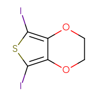 Chemical structure of 5,7-diiodo-2H,3H-thieno[3,4-b][1,4]dioxine - CSSB00010114924