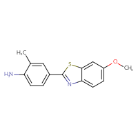 Chemical structure of 4-(6-methoxy-1,3-benzothiazol-2-yl)-2-methylaniline - CSSB00050726168