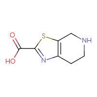 Chemical structure of 4H,5H,6H,7H-[1,3]thiazolo[5,4-c]pyridine-2-carboxylic acid - CSSB00009879053