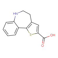 Chemical structure of 3-thia-9-azatricyclo[8.4.0.0²,⁶]tetradeca-1(14),2(6),4,10,12-pentaene-4-carboxylic acid - CSSB00020631747