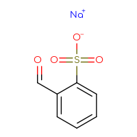Chemical structure of sodium 2-formylbenzene-1-sulfonate - CSSB00000210986