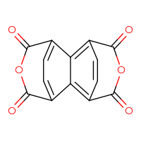 Chemical structure of 5,11-dioxatetracyclo[7.3.2.2³,⁷.0²,⁸]hexadeca-1,3(16),7(15),8,13-pentaene-4,6,10,12-tetrone - CSSB00020648474