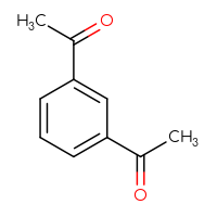 Chemical structure of 1-(3-acetylphenyl)ethan-1-one - CSSB00000043362