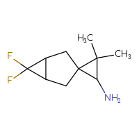 C10H15F2N