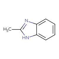 Chemical structure of 2-methyl-1H-1,3-benzodiazole - CSSB00000179136