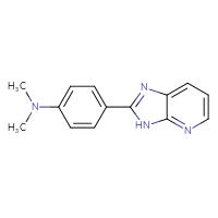Chemical structure of 4-{3H-imidazo[4,5-b]pyridin-2-yl}-N,N-dimethylaniline - CSSB00000916838