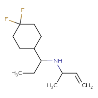 C13H23F2N