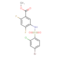 C14H9BrClF2NO4S