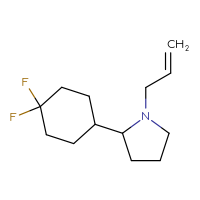 C13H21F2N