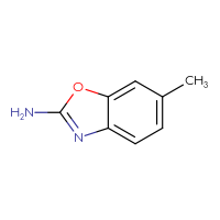 Chemical structure of 6-methyl-1,3-benzoxazol-2-amine - CSSB00011659302