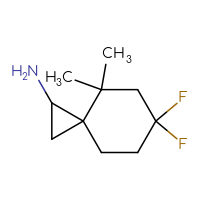 C10H17F2N