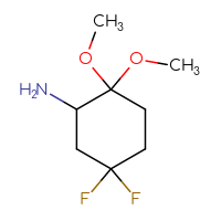 C8H15F2NO2