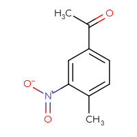 Chemical structure of 1-(4-methyl-3-nitrophenyl)ethan-1-one - CSSB00000211338