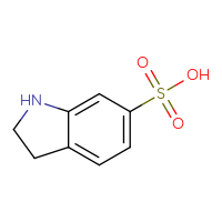 Chemical structure of 2,3-dihydro-1H-indole-6-sulfonic acid - CSSB00000691484