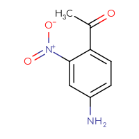 Chemical structure of 1-(4-amino-2-nitrophenyl)ethan-1-one - CSSB00020639556