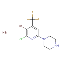 C10H11Br2ClF3N3