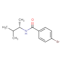 Chemical structure of 4-bromo-N-[(2S)-3-methylbutan-2-yl]benzamide - CSSB03553196860