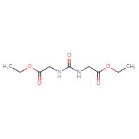 Chemical structure of ethyl 2-{[(2-ethoxy-2-oxoethyl)carbamoyl]amino}acetate - CSSB00000014584