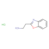 Chemical structure of 2-(1,3-benzoxazol-2-yl)ethan-1-amine hydrochloride - CSSB00015186375