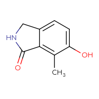 Chemical structure of 6-hydroxy-7-methyl-2,3-dihydro-1H-isoindol-1-one - CSSB00009866657
