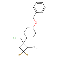 C19H25ClF2O