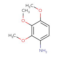 Chemical structure of 2,3,4-trimethoxyaniline - CSSB00000747749