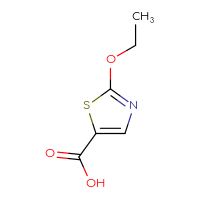 Chemical structure of 2-ethoxy-1,3-thiazole-5-carboxylic acid - CSSB00011999965