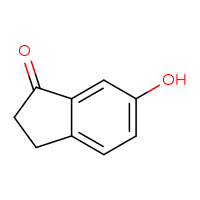 Chemical structure of 6-hydroxy-2,3-dihydro-1H-inden-1-one - CSSB00009827925
