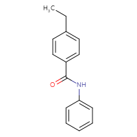 Chemical structure of 4-ethyl-N-phenylbenzamide - CSSB00000383243