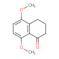 Chemical structure of 5,8-dimethoxy-1,2,3,4-tetrahydronaphthalen-1-one - CSSB00011742493