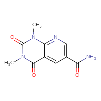 Chemical structure of 1,3-dimethyl-2,4-dioxo-1H,2H,3H,4H-pyrido[2,3-d]pyrimidine-6-carboxamide - CSSB00074360199