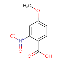 Chemical structure of 4-methoxy-2-nitrobenzoic acid - CSSB00011934497