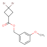C13H14Br2O3