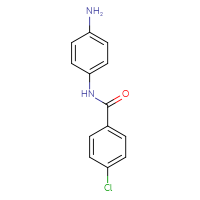 Chemical structure of N-(4-aminophenyl)-4-chlorobenzamide - CSSB00000595934