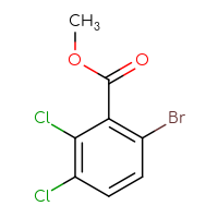 Chemical structure of methyl 6-bromo-2,3-dichlorobenzoate - CSSB00010253679