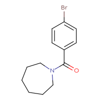 Chemical structure of 1-(4-bromobenzoyl)azepane - CSSB00000152771