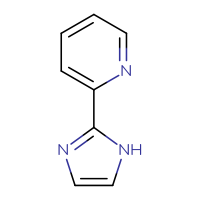 Chemical structure of 2-(1H-imidazol-2-yl)pyridine - CSSB00000747895