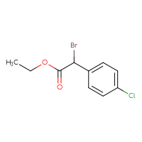 Chemical structure of ethyl 2-bromo-2-(4-chlorophenyl)acetate - CSSB00012569069