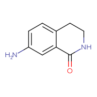 Chemical structure of 7-amino-1,2,3,4-tetrahydroisoquinolin-1-one - CSSB00000694132