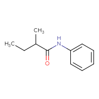 Chemical structure of 2-methyl-N-phenylbutanamide - CSSB00011195862