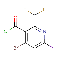 C7H2BrClF2INO